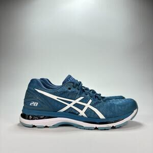 Asics GEL-Nimbus 20 Blue Running Shoes Sneakers T850N Women’s Size 11 Men’s 9.5